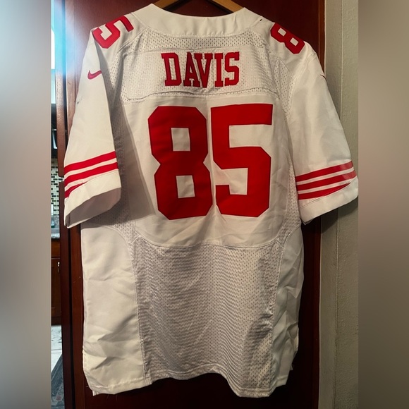 NFL Nike San Francisco 49ers Vernon Davis Jersey Size 48 On the field - Picture 2 of 6